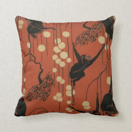 Cojín Decorativo Monos Moderne de Deco del vintage