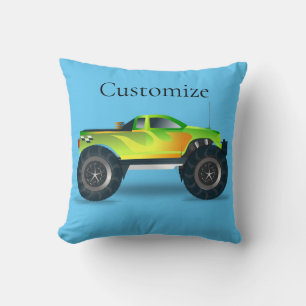 Cojín Decorativo Monster Truck Thunder_Cove