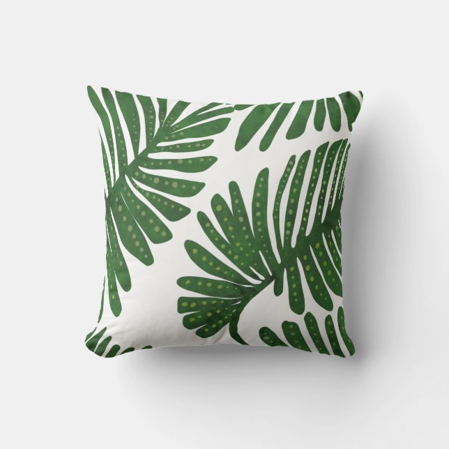 Cojín Decorativo Monstera (Anverso)