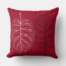 Monstera blanca y negra