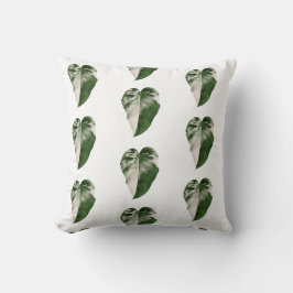 Cojín Decorativo Monstera Corazón Hoja Botánica Variada