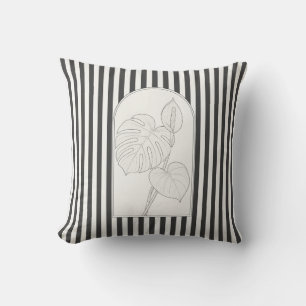Cojín Decorativo Monstera Elegante Flor Botánica