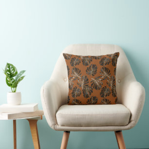 Cojín Decorativo Monstera Leo Estampado Animal Glam 3