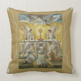 Cojín Decorativo Monstrance del altar de la adoración de la
