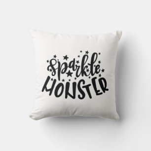 Cojín Decorativo Monstruo Brillante Halloween