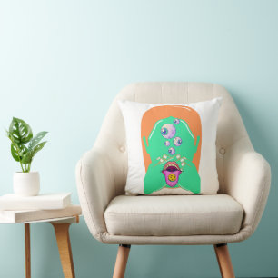 Cojín Decorativo monstruo feo