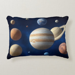 Cojín Decorativo Montaje del sistema solar
