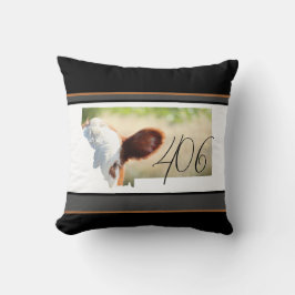 Cojín decorativo Montana 406 Brown Cow Green Meado