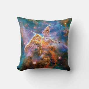 Cojín Decorativo Montaña Mística Nebulosa Carina Foto Espacial Hubb