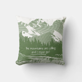 Cojín Decorativo Montaña View Pillow