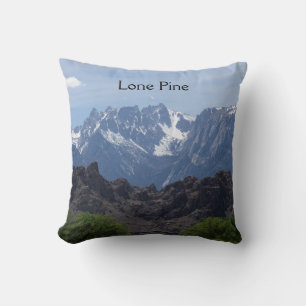 Cojín Decorativo Montañas de nieve de Lone Pine