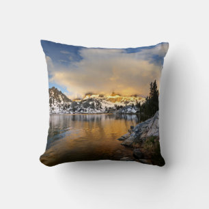 Cojín Decorativo Montañas Ediza Lake Sunset - Sierra Nevada