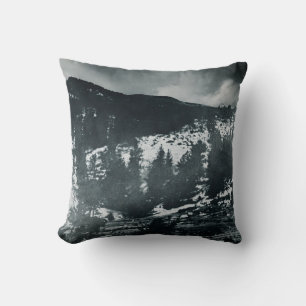 Cojín Decorativo Montañas heladas de invierno