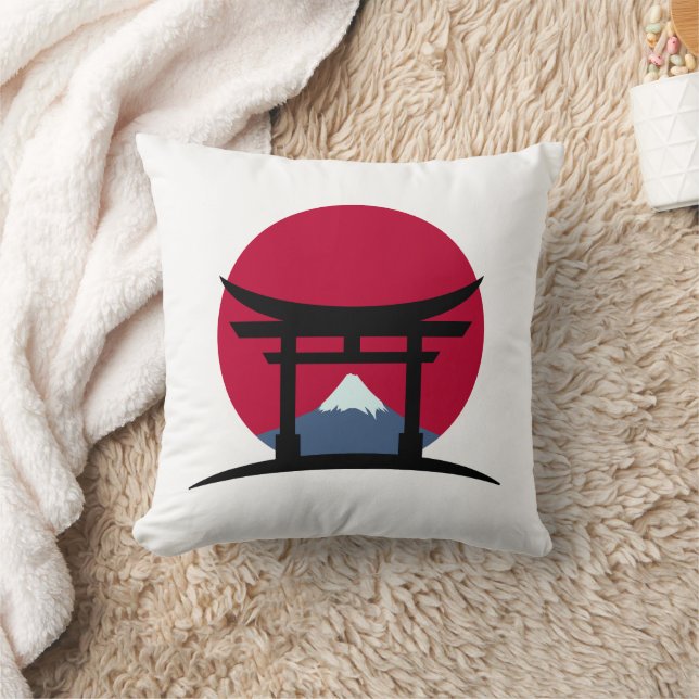 Cojín Decorativo Monte Fuji - Japón (Manta)