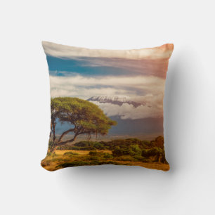 Cojín Decorativo Monte Kilimanjaro   Amboseli (Kenya)
