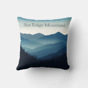 Cojín Decorativo Montebello VA Montañas Blue Ridge Cabaña Personali