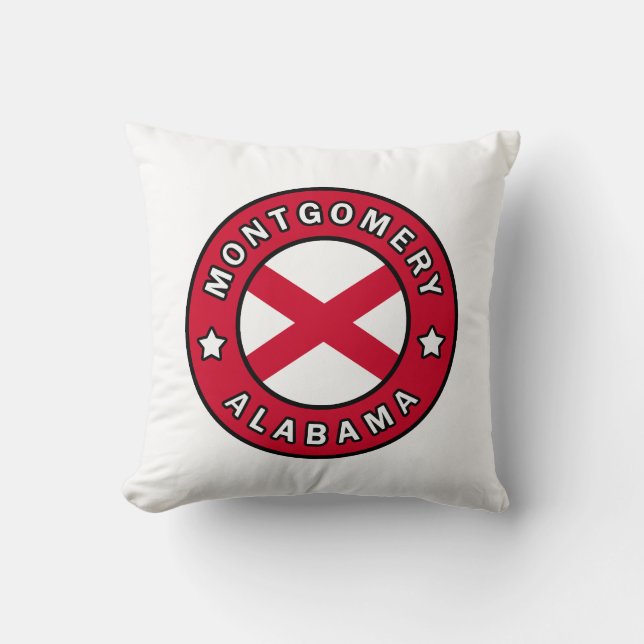 Cojín Decorativo Montgomery Alabama (Anverso)