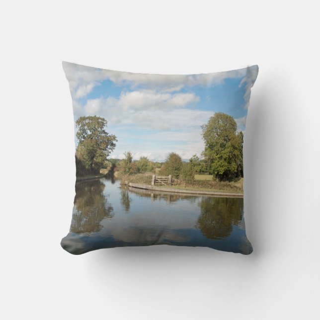 Cojín Decorativo Montgomery Canal Shropshire (Anverso)