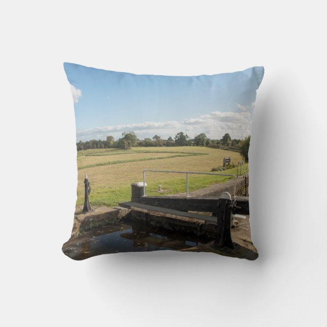 Cojín Decorativo Montgomery Canal Shropshire Inglaterra (Anverso)