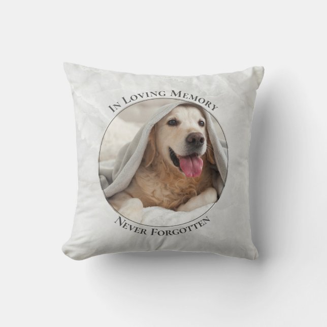 Cojín Decorativo Monumento a la Mascota de personalizables (Anverso)