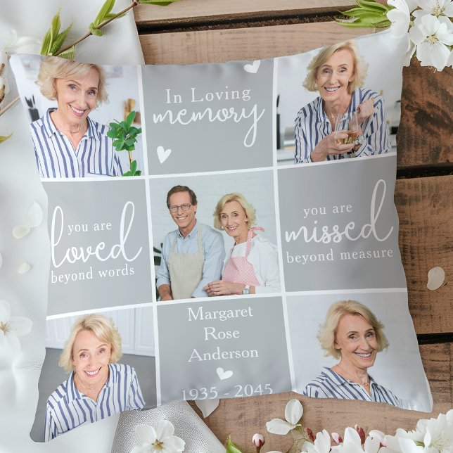 Cojín Decorativo Monumento moderno Personalizado 5 Collages de foto (Subido por el creador)