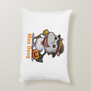 Cojín Decorativo Moo Deng Halloween Pillow
