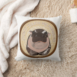 Cojín Decorativo Moo Deng Hippo