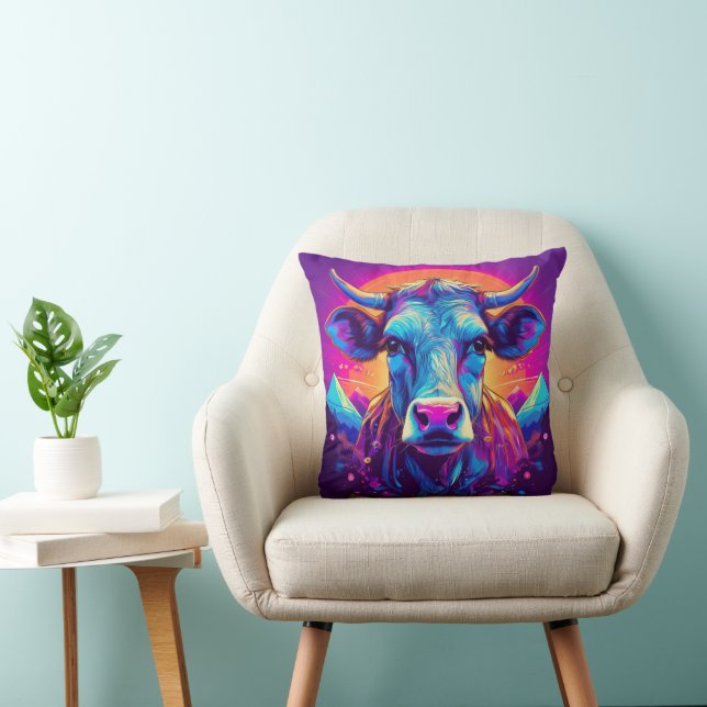 Cojín Decorativo Moody Cow (Silla)