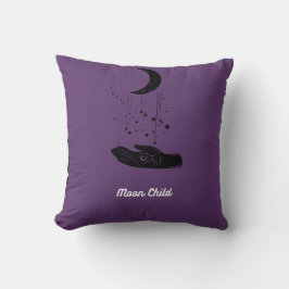 Cojín Decorativo Moon Child Throw Pillow