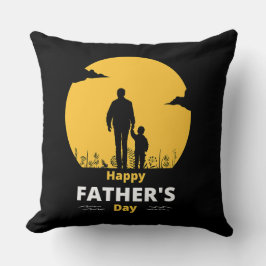 Cojín Decorativo Moon Glow Father Son Grassy Walk