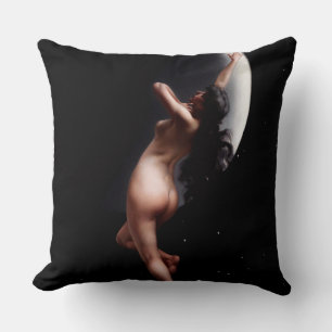 Cojín Decorativo Moon Nymph por Luis Ricardo Falero