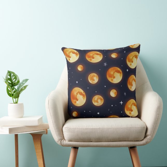 Cojín Decorativo Moon on Fire (Silla)