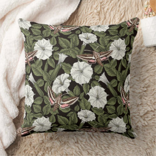 Cojín Decorativo Moonflowers y esfinges