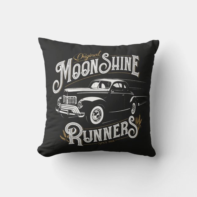 Cojín Decorativo Moonshine Runners (Anverso)