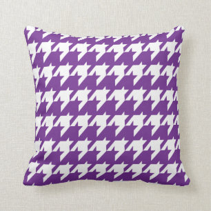 Cojín decorativo morado de gallo