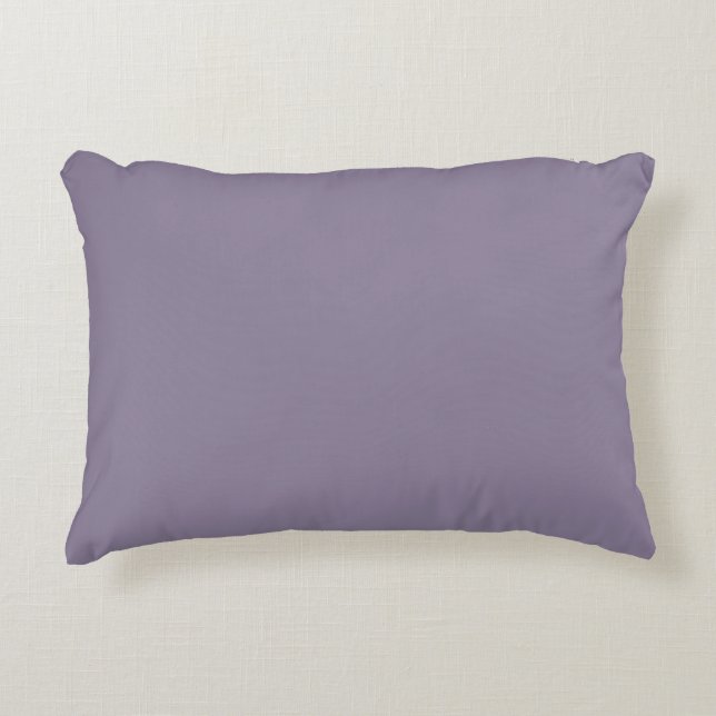 Cojín Decorativo Morado Gris Suave,Moderno Sólido,Almohada Decorati (Anverso)