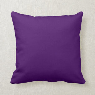 Cojín Decorativo Morado violeta oscuro sólido