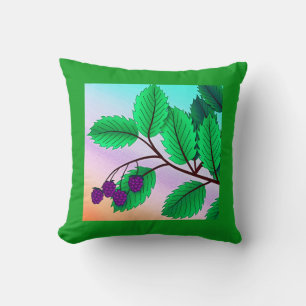 Cojín Decorativo Moras en una rama