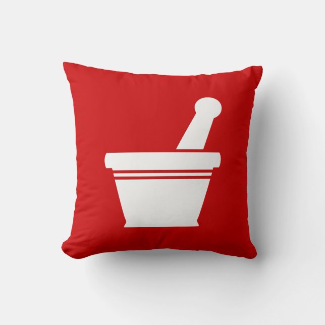 Cojín Decorativo Mortero y Pestle (Anverso)