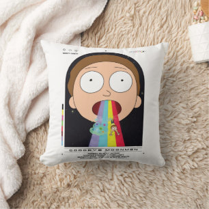 Cojín Decorativo Morty Goodbye Moonmen Quote Graphic