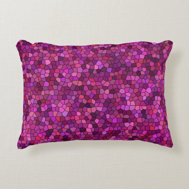 Cojín Decorativo Mosaic Pink (Anverso)
