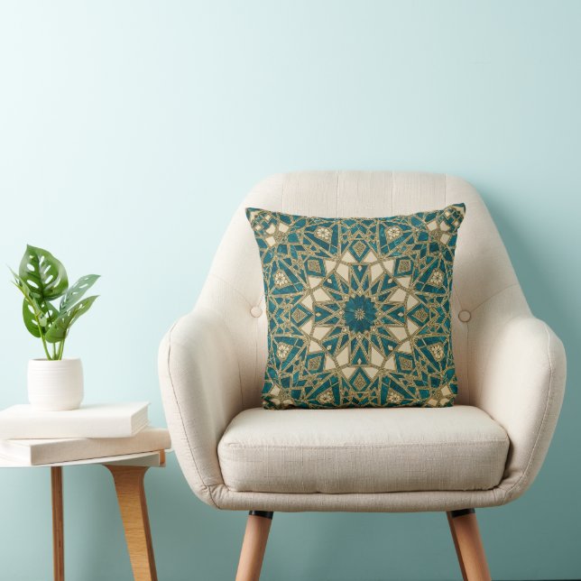 Cojín Decorativo mosaico arabesco (Silla)