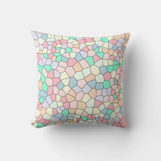 Cojín Decorativo Mosaico Celular de Pastel