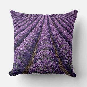 Cojín Decorativo Mosaico de campo de lavanda