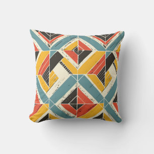 Cojín Decorativo Mosaico de cheurón ruso