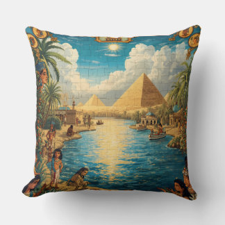 Cojín decorativo Mosaico de Egipto