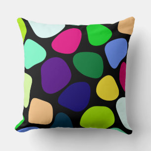 Cojín Decorativo Mosaico de piedra plana de color I + tus ideas