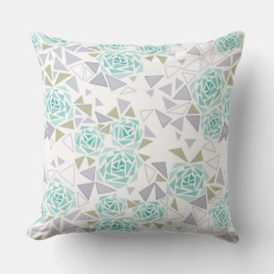 Cojín Decorativo Mosaico, flores