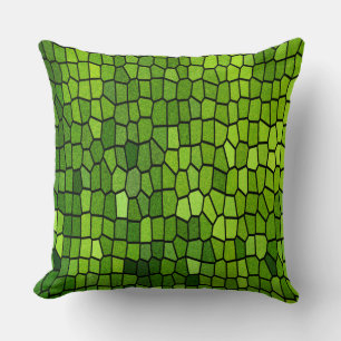 Cojín Decorativo Mosaico verde