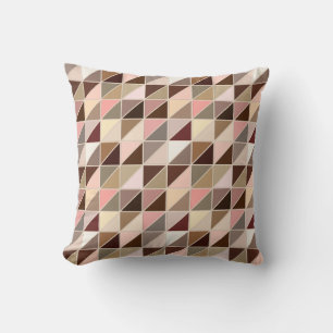 Cojín Decorativo Mosaicos - taupe, coral, neutrales